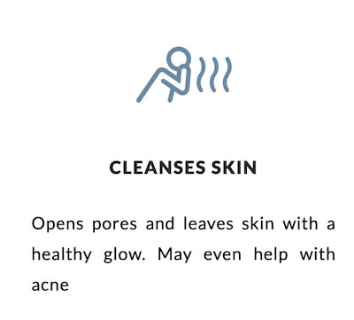 Cleanses Skin